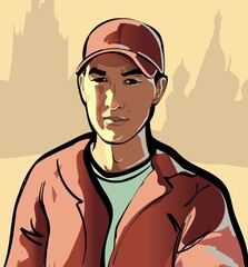 illustration of a man © Diana