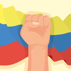 colombian hand fist