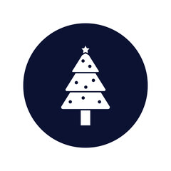 Christmas tree Vector icon which is suitable for commercial work and easily modify or edit it

