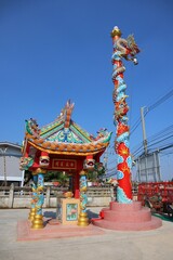 Obraz premium chinese temple roof
