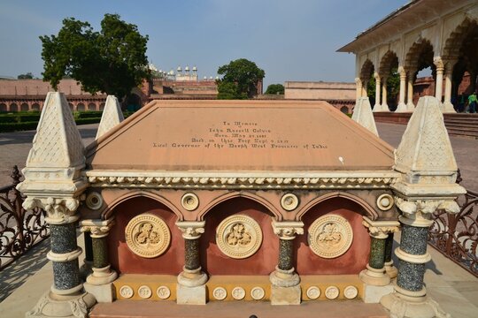John Russell Colvin's Tomb At Agra Fort