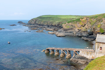 The old lifeboat station at The Lizard in Cornwall