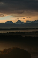 Swissalps in the morning