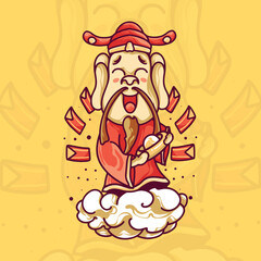 Fototapeta premium God of Wealth Chinese