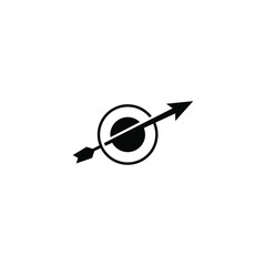 arrow logo design vector