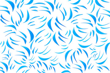 Blue water strokes illustration backdrop