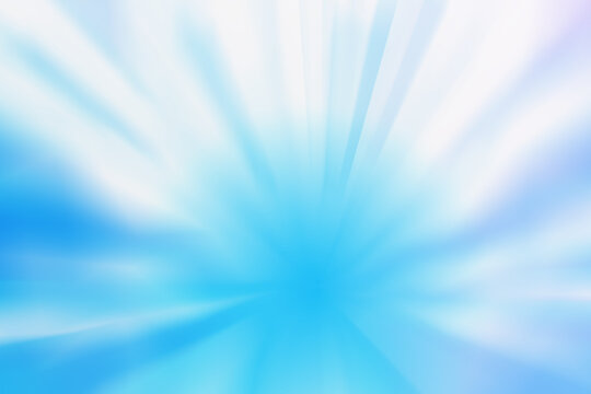 Blue blurred explosion illustration backdrop
