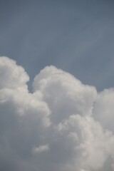 blue sky with clouds