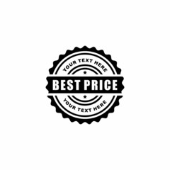 Best price stamp seal icon vector illustration
