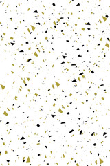 Abstract background for poster banner, particles of non-ferrous metals, glasses