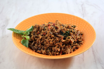 Pampis Tongkol, Manado's Traditional Seafood Dish of Spicy Shredded Fish