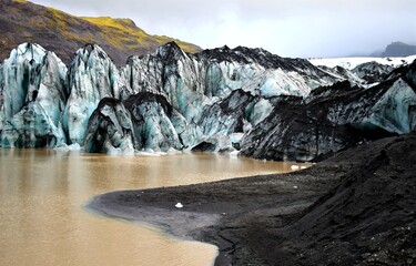 Sólheimajökull Glacier and Lagoon 