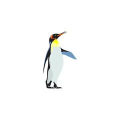 funny penguin illustration logo inspiration