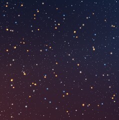 3d render illustration, Amazing and unique picture of starry sky