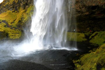 Seljalandsfoss waterfall 