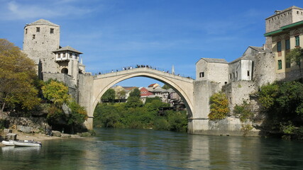 Fototapeta na wymiar old bridge bosnia and herzegovina