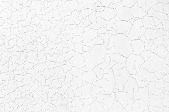 Cracked white paint texture