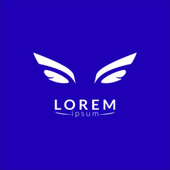 Letter B eye logo Design concept