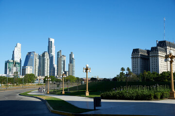 アルゼンチンブレノスアイレスの都市風景