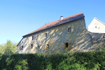 Castle Walls of Nozeroy in France	