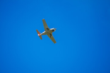 airplane in the sky