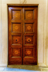 old wood door, rustical style.