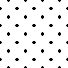 Seamless pattern. Circles ornament. Dots wallpaper. Polka dot motif. Geometric backdrop. Rounds background. Dotted illustration. Spots image. Digital paper, textile print, web design, abstract. Vector