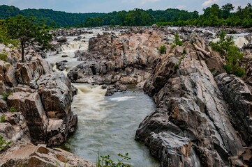 The Great Falls of the Potomac, Virgimnia, USA