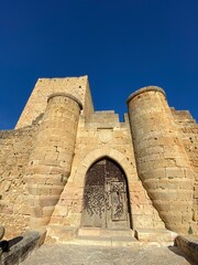 Castillo de Pedraza, antiguo pueblo de Castilla y León, España