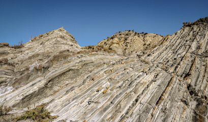 Travel Nature  Badlands in Europe Spain
