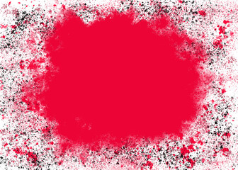 Red Splatter Paint background
