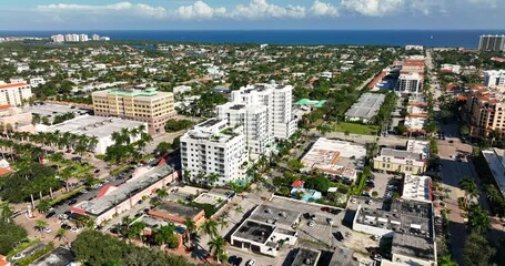 Aerial video Tower 155 Boca Raton FL