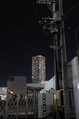 EOSR6.広島駅、工事現場を覗き見。