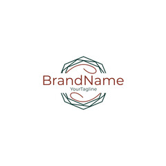Minimalist design simple Brand Name logo design 