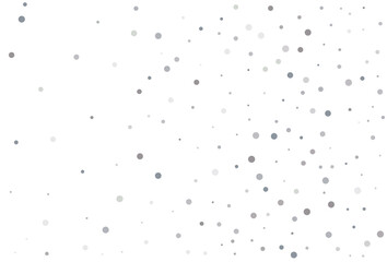 Christmas digital paper with silver polka dots. Silver polka dot Celebration Confetti. - obrazy, fototapety, plakaty