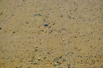 Close up of Desert Earth Located In California 