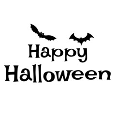 happy halloween inspirational quotes, motivational positive quotes, silhouette arts lettering design