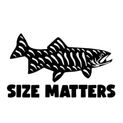 size matters inspirational quotes, motivational positive quotes, silhouette arts lettering design