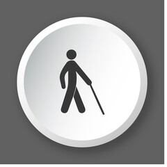 Logo personne handicapée.
