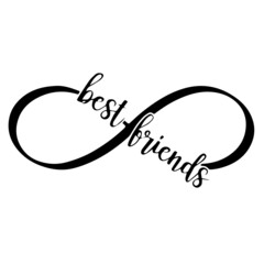 best friends inspirational quotes, motivational positive quotes, silhouette arts lettering design