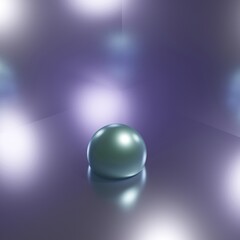 3d render of a sphere