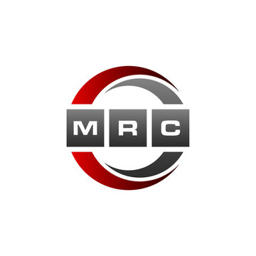 MRC Letter Initial Logo Design Template Vector Illustration
