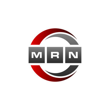 MRN Letter Initial Logo Design Template Vector Illustration