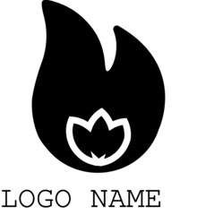 Bio gas logo template