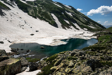 lake in the mountains