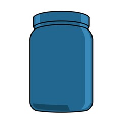 medicine bottle blank template vector design