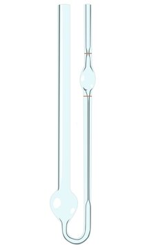 Simple illustration of Ostwald viscometer