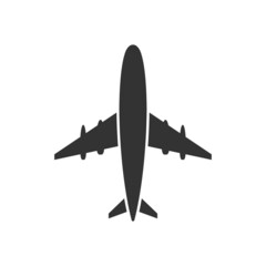 Plane icon design template vector isolated