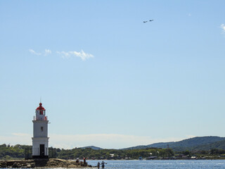 lighthouse on the coast