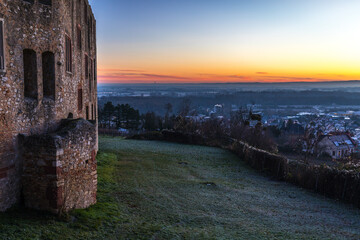 Oppenheim im Sonnenaufgang
